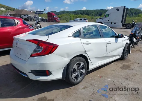 2019 Honda Civic Lx z USA, uszkodzony, nr VIN 2HGFC2F65KH560833